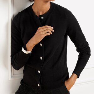 Talbots Occasion Cardigan in Black 3x
